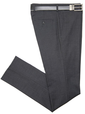 Michael Kors 29897 Boy's Dress Pant - Solid Gab - Stretch - Grey
