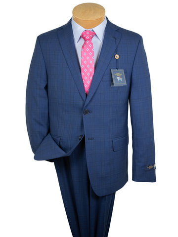Image of Hart Schaffner Marx 30866 - Boy's Suit - Plaid - Blue