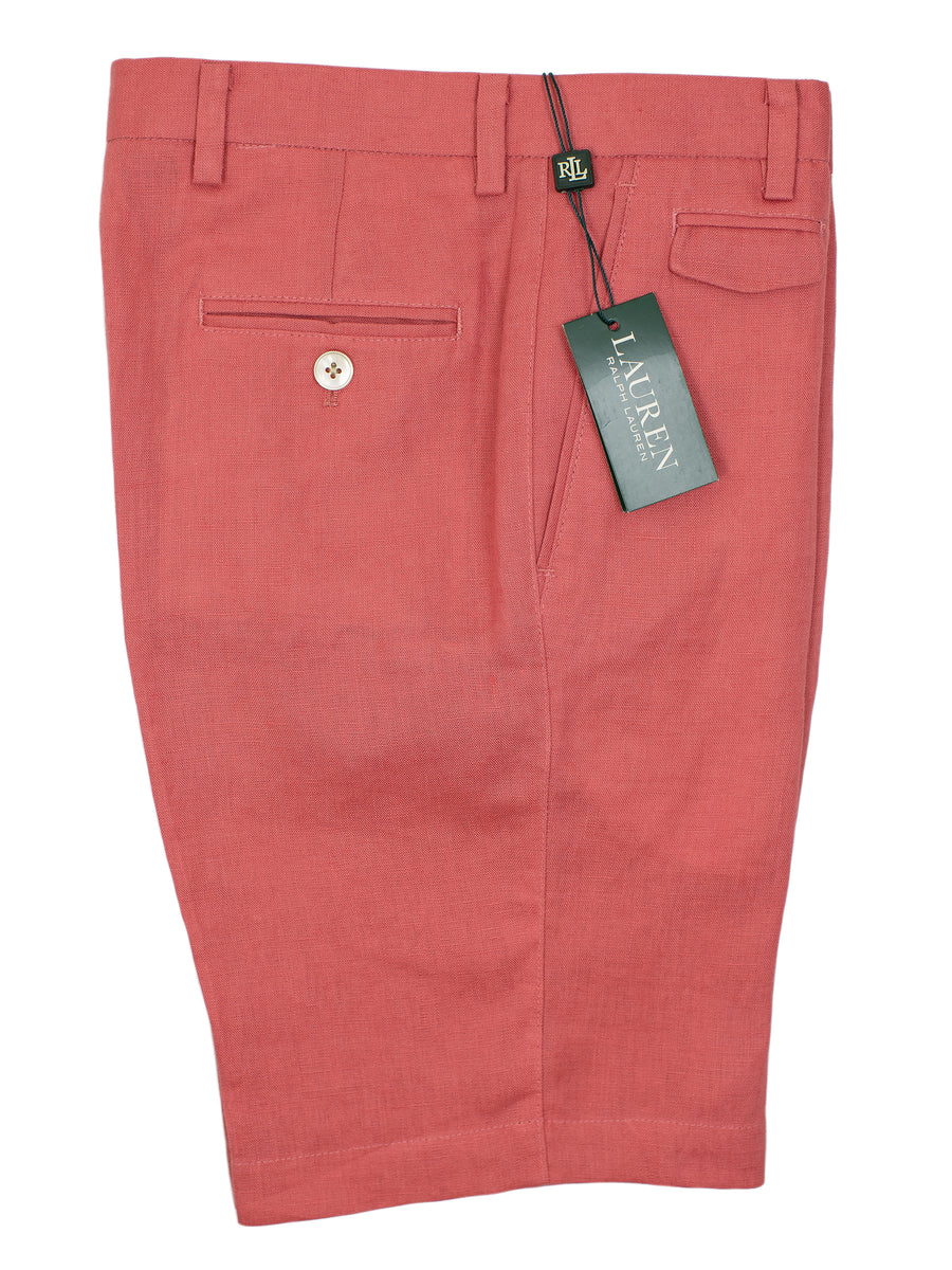 Lauren Ralph Lauren 28312S 100% Linen Boy's Suit Separates Short - Solid - Nantucket Red