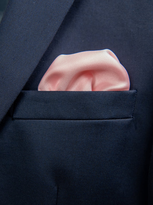 Heritage House 32035 Pocket Square - Solid - Pink